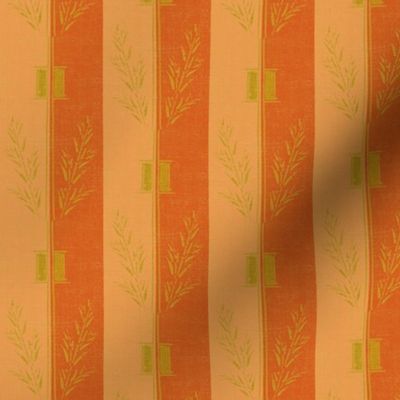 Deco_wheat_stripe - apple and melon