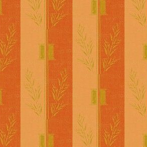 Deco_wheat_stripe - apple and melon