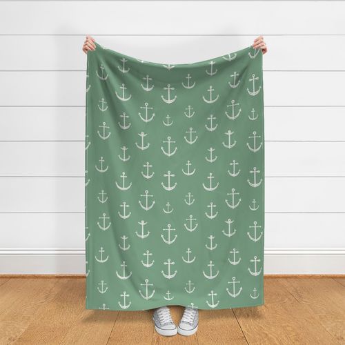 Anchors | Large | Green and White