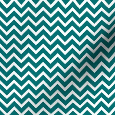 teal chevron