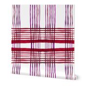 C'EST LA VIV Kitchen Plaid ~ Red Radish