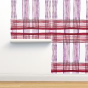 C'EST LA VIV Kitchen Plaid ~ Red Radish