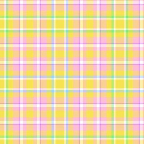 Yellow Easter Plaid