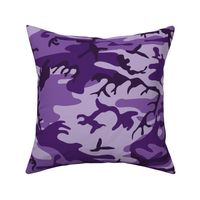 Purple Camouflage Pattern 20"