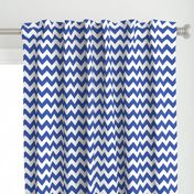 Zig Zag Chevron Blue