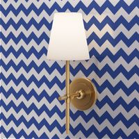 Zig Zag Chevron Blue