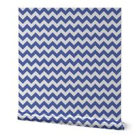 Zig Zag Chevron Blue