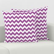 Zig Zag Chevron Plum