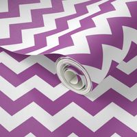 Zig Zag Chevron Plum