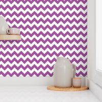 Zig Zag Chevron Plum