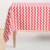 Zig Zag Chevron Red