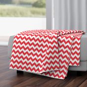 Zig Zag Chevron Red