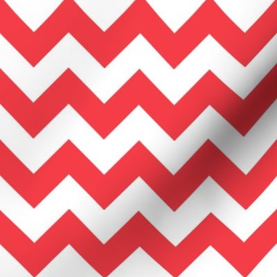 Zig Zag Chevron Red