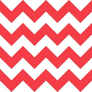 Zig Zag Chevron Red