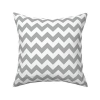 Zig Zag Chevron Silver