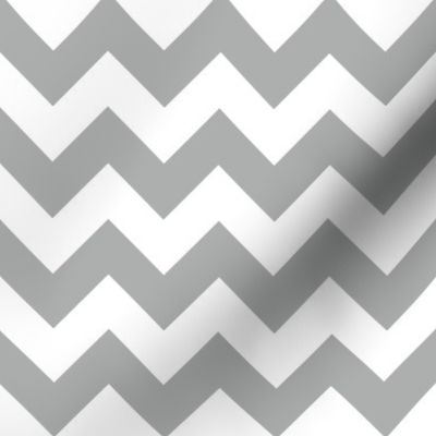 Zig Zag Chevron Silver