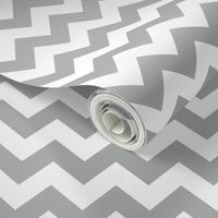 Zig Zag Chevron Silver