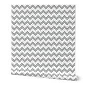 Zig Zag Chevron Silver