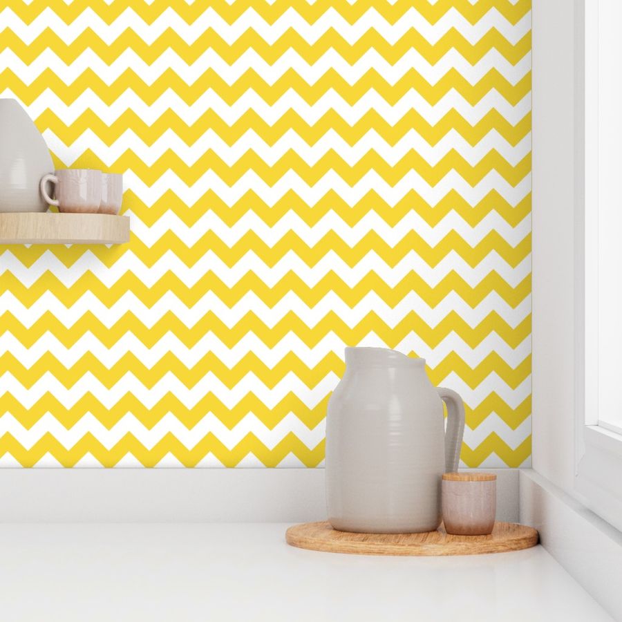 Zig Zag Chevron Sunshine