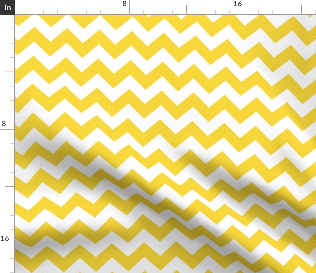 Zig Zag Chevron Sunshine