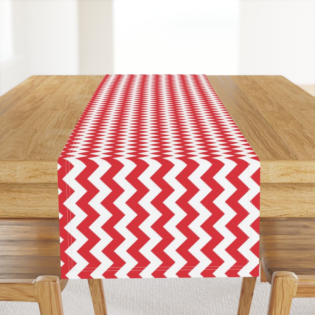 Chevron Railroaded Red