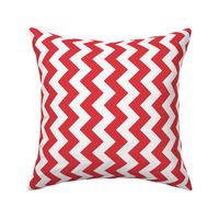 Chevron Railroaded Red