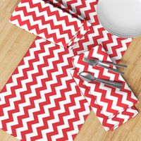 Chevron Railroaded Red