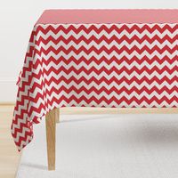 Chevron Railroaded Red