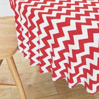 Chevron Railroaded Red