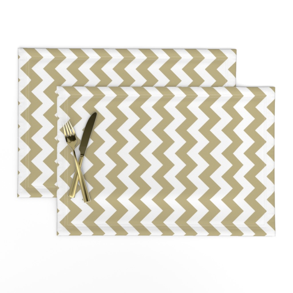 Chevron Railroaded Khaki