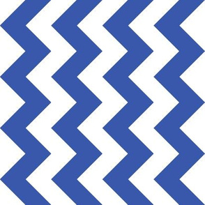 Chevron Railroaded Blue