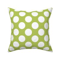 Polka Dot Apple Green