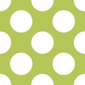 Polka Dot Apple Green