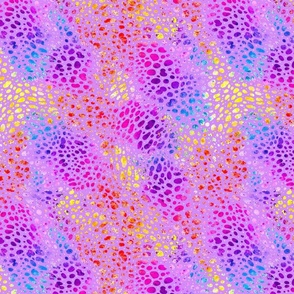 dot's spots - small and rotated  - abstract animal print 