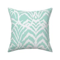 Wild Ikat in Mint