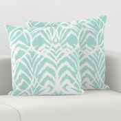 Wild Ikat in Mint