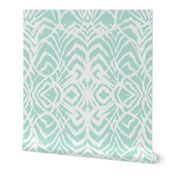 Wild Ikat in Mint