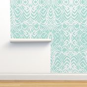 Wild Ikat in Mint