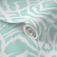 Wild Ikat in Mint