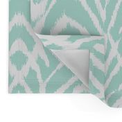 Wild Ikat in Mint