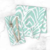 Wild Ikat in Mint