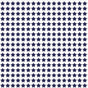 Navy and White stars