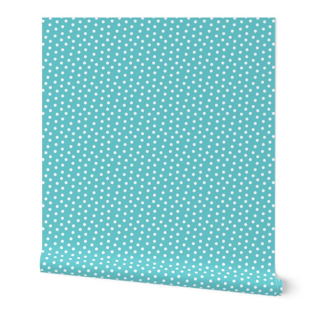 Mini Dot Teal