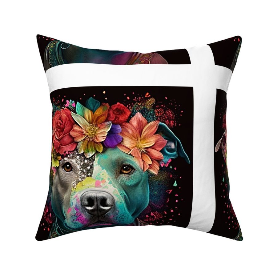 Boho Pit Bull 2 - 12 Inch Panel