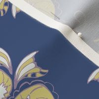 Nantucket Garden Wings - blue, yellow, lavender