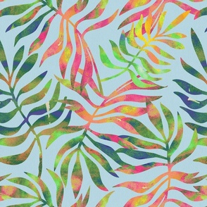 Palmleaves Watercolour Multicolour