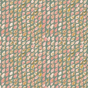 716-Leaf-Block-Green Pink