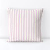 Small Cabana stripe - Pastel lavender baby pink and cream white - Candy stripe - Awning stripes - nautical - Striped wallpaper - resort coastal sunbrella tiki vertical