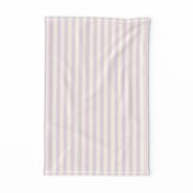 Small Cabana stripe - Pastel lavender baby pink and cream white - Candy stripe - Awning stripes - nautical - Striped wallpaper - resort coastal sunbrella tiki vertical