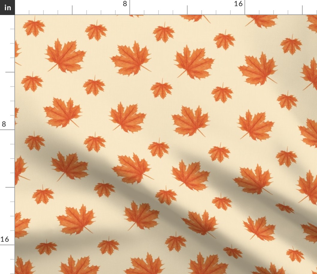 Maple leave - beige